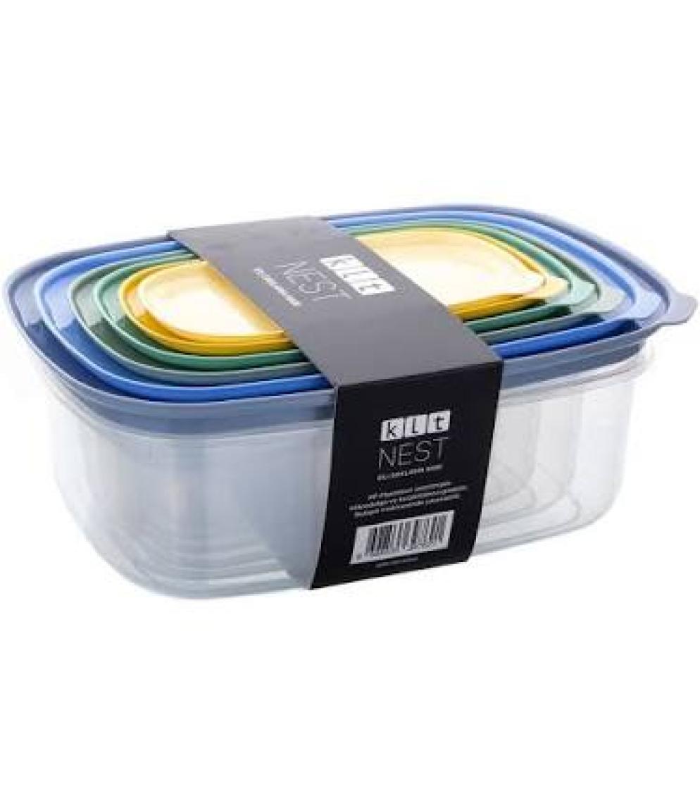 Klt Nest Saklama Set Mavi 12 Parça