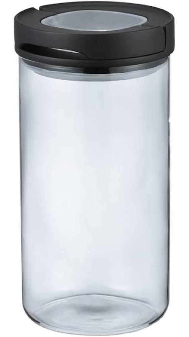 Hario Kahve Saklama Kabı Siyah 1000 ml.