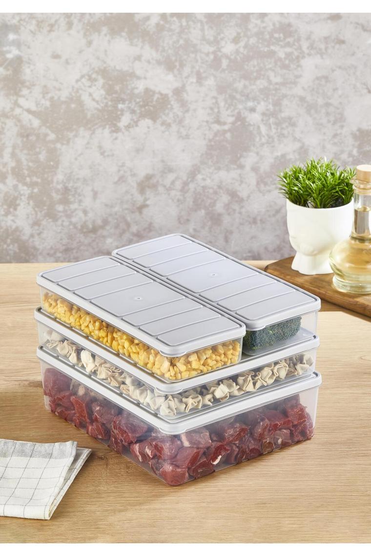 Selka Nora 4'lü Set ( 1 Adet 4 Lt. 1 Adet 2,25 Lt. 2 Adet 1 Lt. )