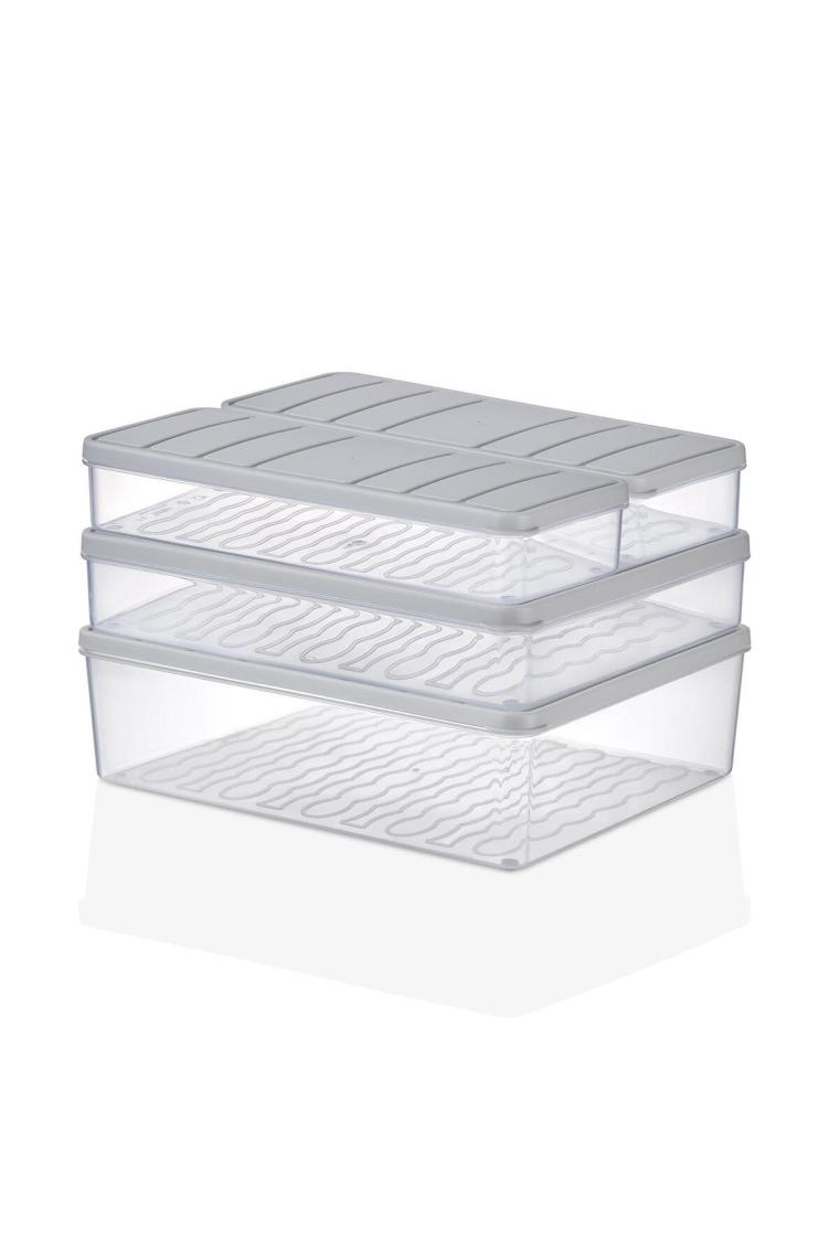 Selka Home Selka Nora 4'lü Set ( 1 Adet 4 Lt. 1 Adet 2,25 Lt. 2 Adet 1 Lt. )