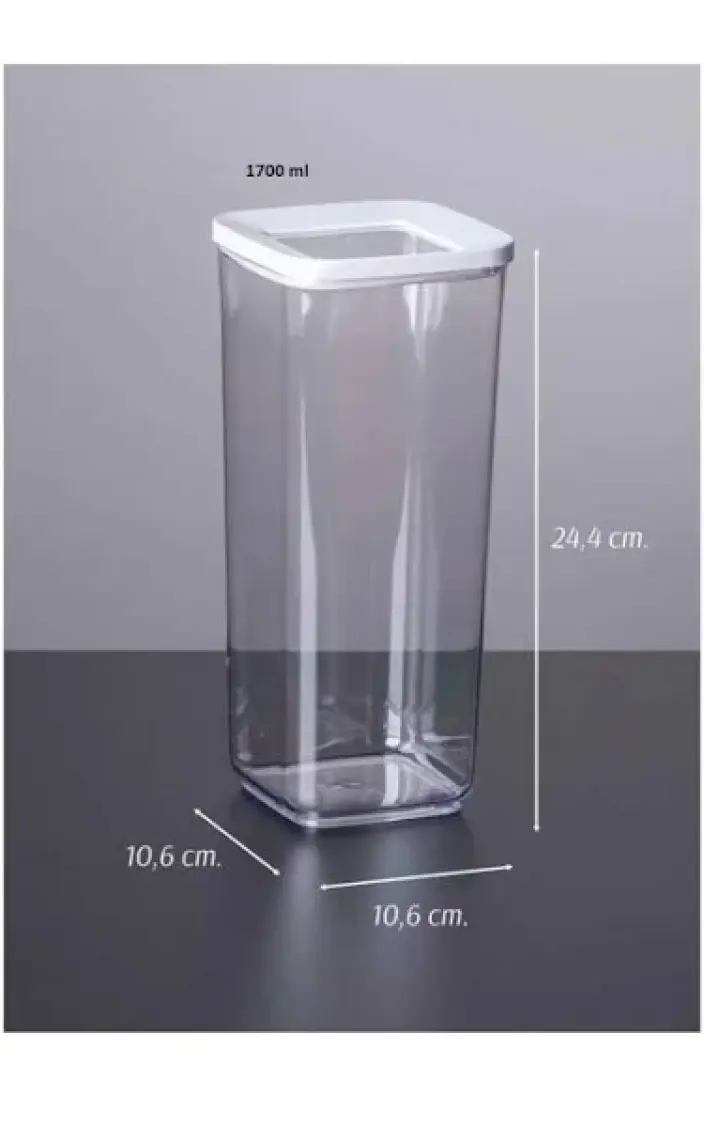 Vip Ahmet 1700 ml Saklama Kabı 12 Adet