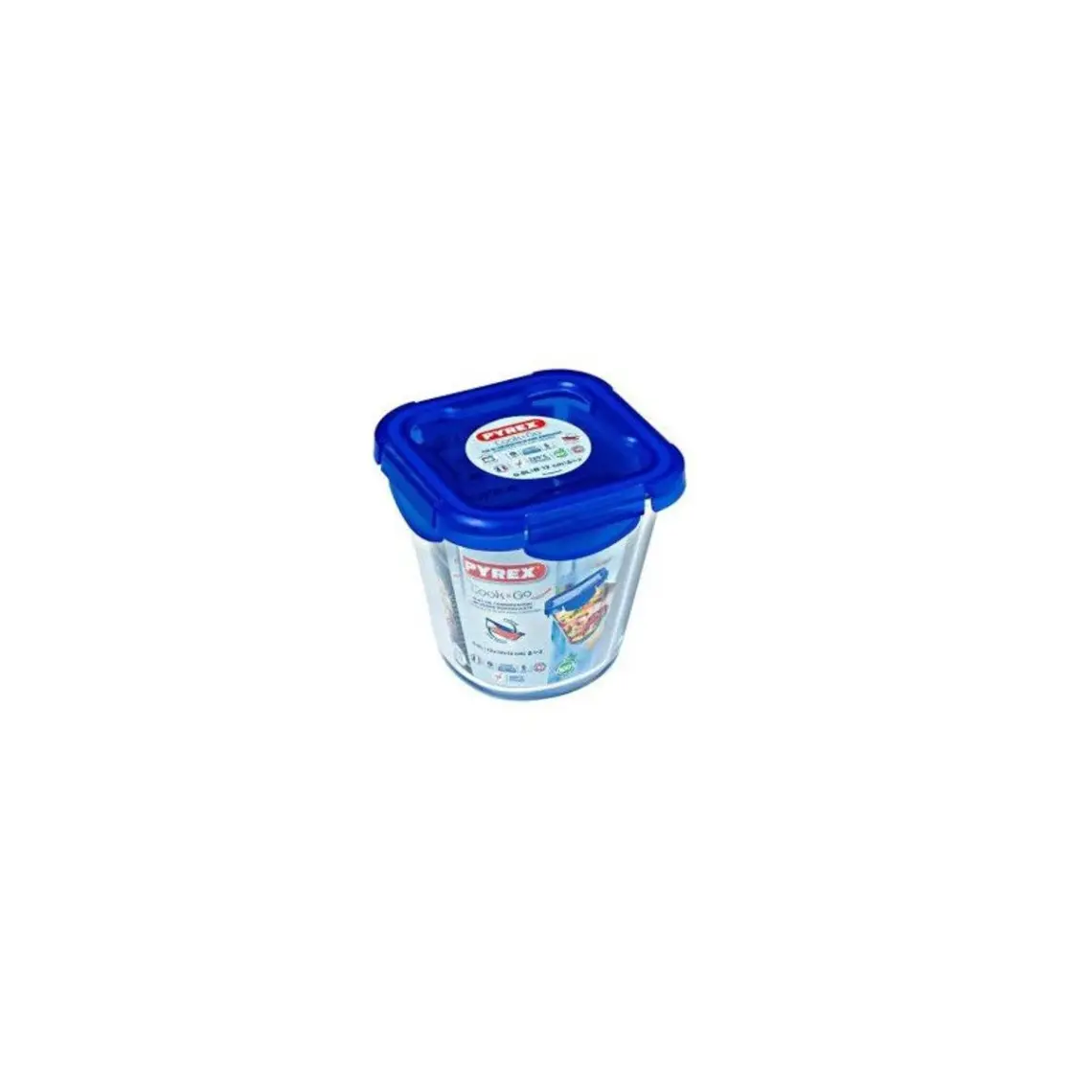 Pyrex 289Pg00/7046 Kapaklı Uzun Saklama Kabı 0,8L