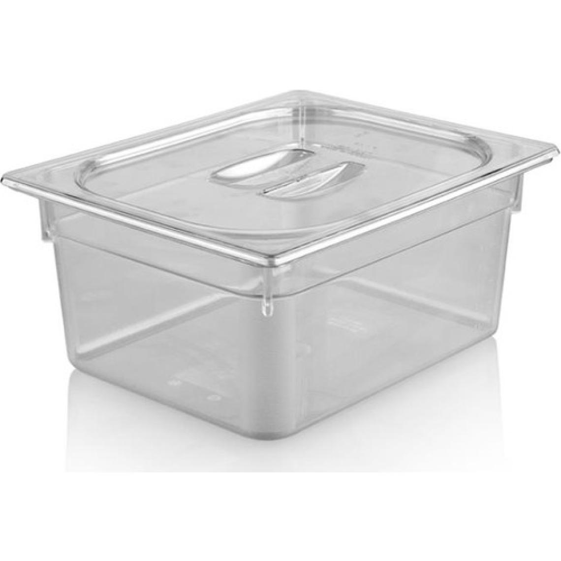 Plastport Kırılmaz Şeffaf Saklama Kabı 8,9 lt