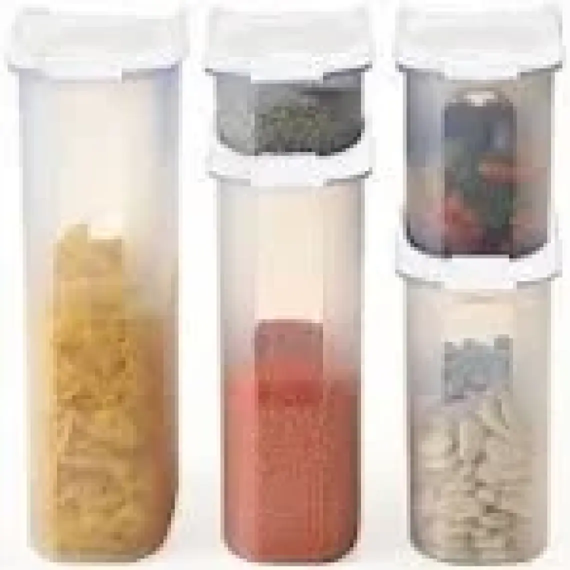 Moonstar Bakliyat ve Kuru Gıda Saklama Kabı 5 Parça  9 Litre