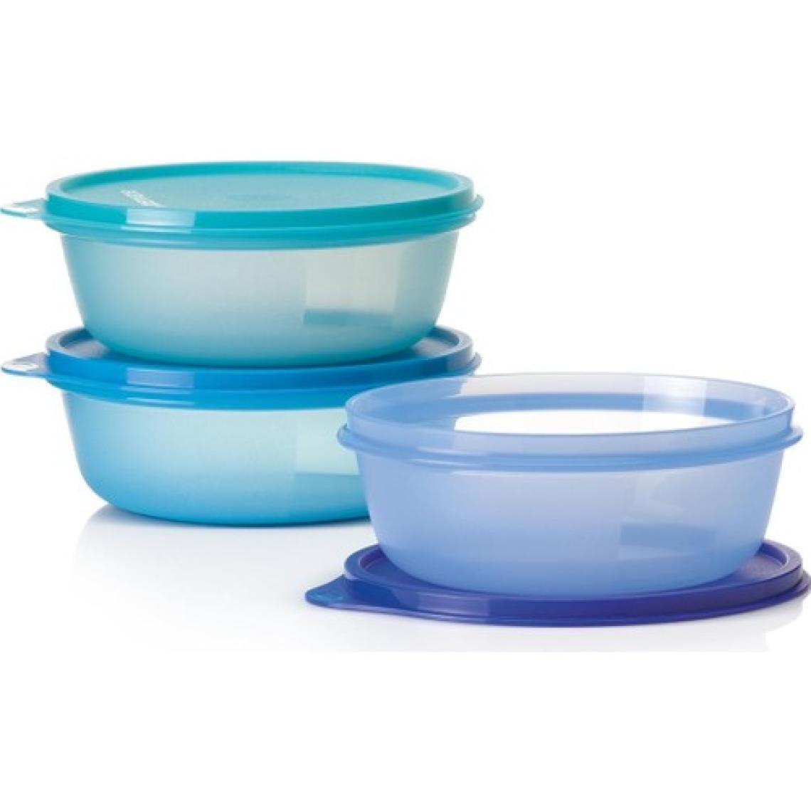 Tupperware Saklama ve Servis Küçük Kap 3'lü Set 600 ml