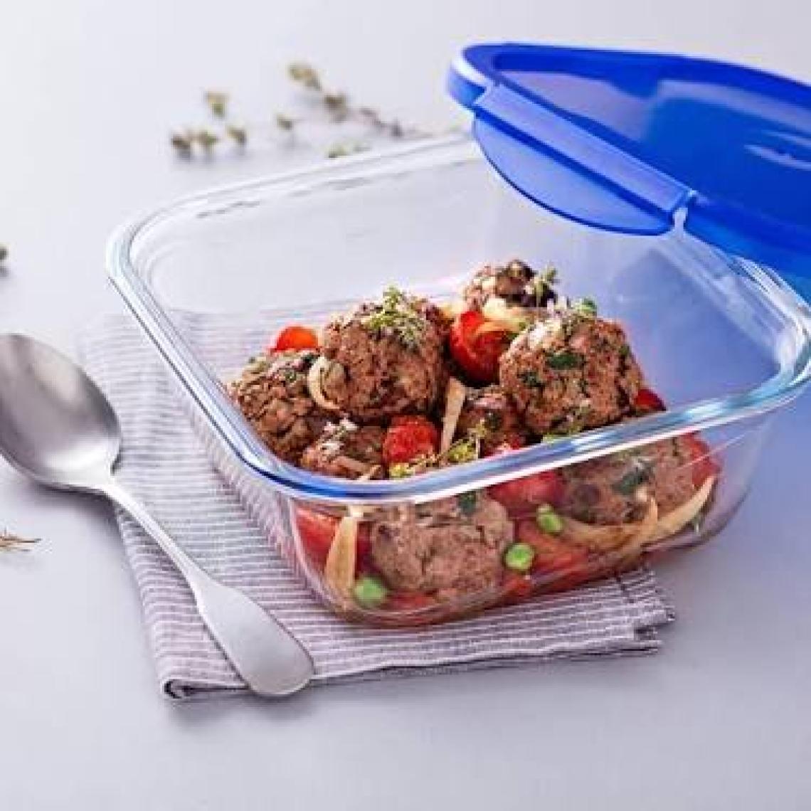 Pyrex Cook & Go Kare Cam Saklama Kabı 0.8 L