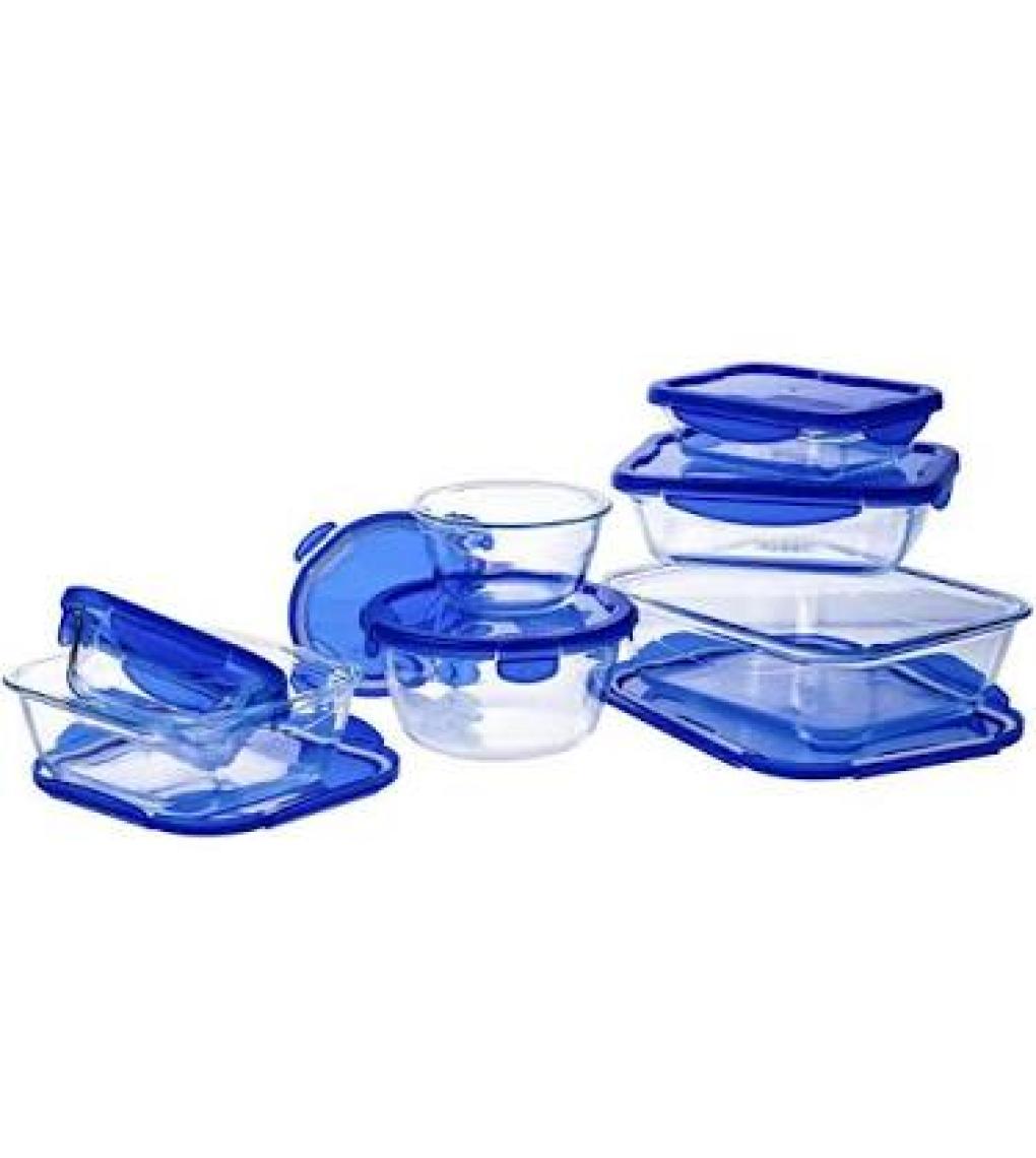Pyrex Cook & Go Kare Cam Saklama Kabı 0.8 L