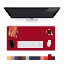 Lindos - Deri Masa Matı, Masa Pedi, Büyük Mouse Pad, Oyuncu Masa Matı Deri Mouse Pad