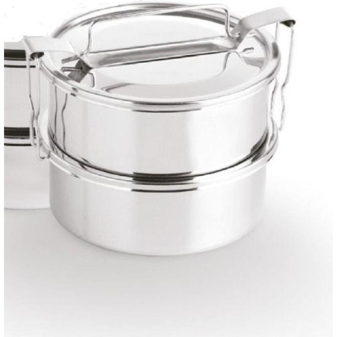 abnturk Paslanmaz Çelik 2li Sefer Tası 1 Lt Tek Kişilik Yemek Taşıma Kabı 500ML X2 Isıtılabilir %100 Metal