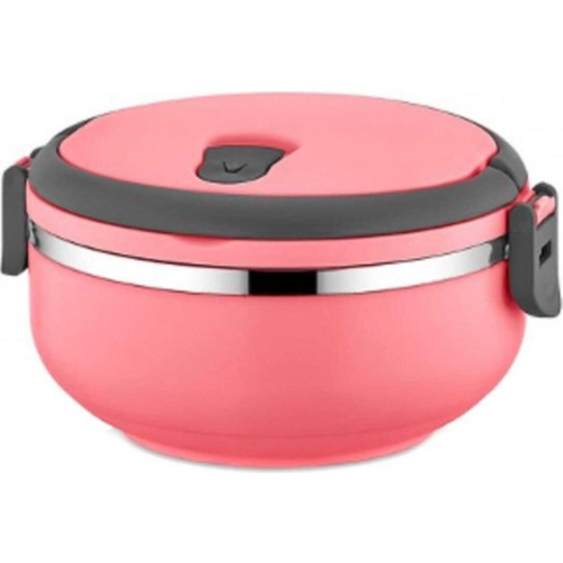 herkesetoptantic Freshbox Tek Katlı Sefer Tası Yemek Termosu (Pembe)