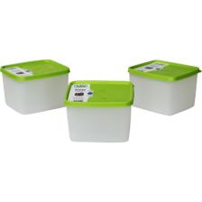 Hobby Life Alaska Nofrost Saklama Kabı 1,1 Litre 3'lü Yeşil