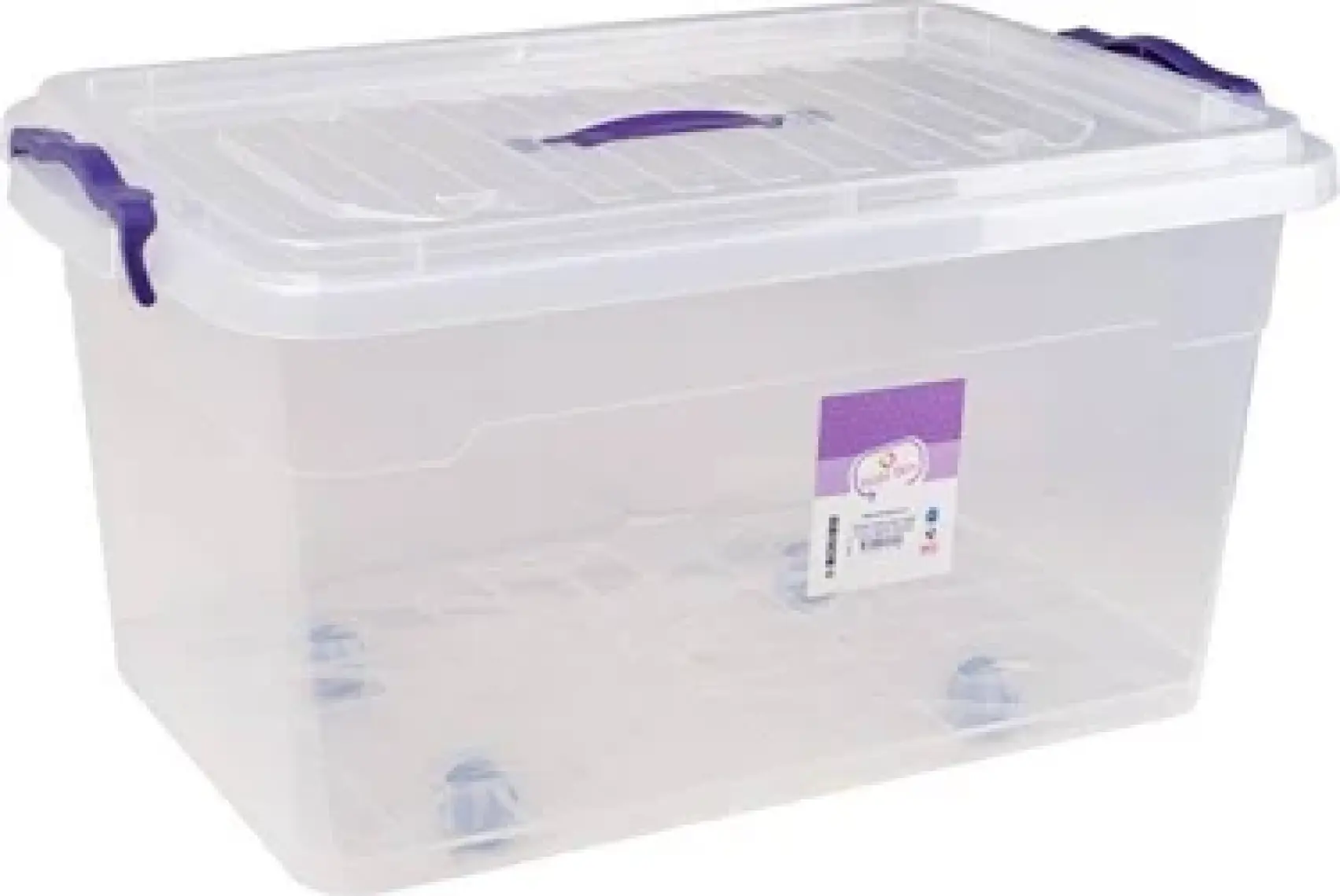 Hobi Box Saklama Kabı 50 Lt (Tekerlekli)