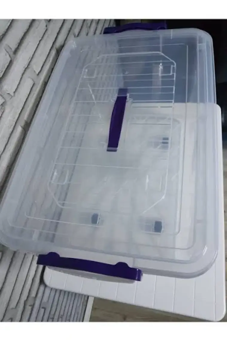 Hobi Box Saklama Kabı 50 Lt (Tekerlekli)
