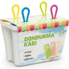 Geseus Moonstar Dondurma Kabı Meybuz Dondurma Kalıbı 4'lü