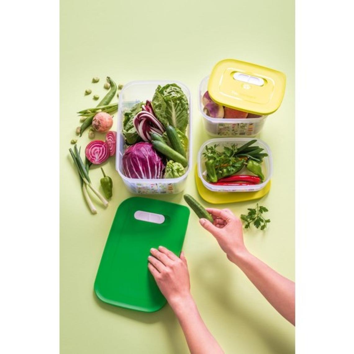 Tupperware Sera Serisi Yüksek Gövdeli Kap 4.4L Yeşil
