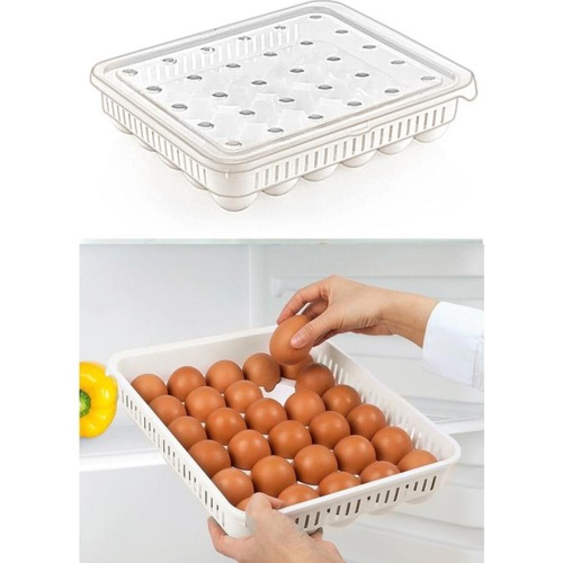 Almital 2 Adet Yumurta Saklama Kabı 30'lu , Steril Yumurtalık, Kapaklı Yumurta Organizeri