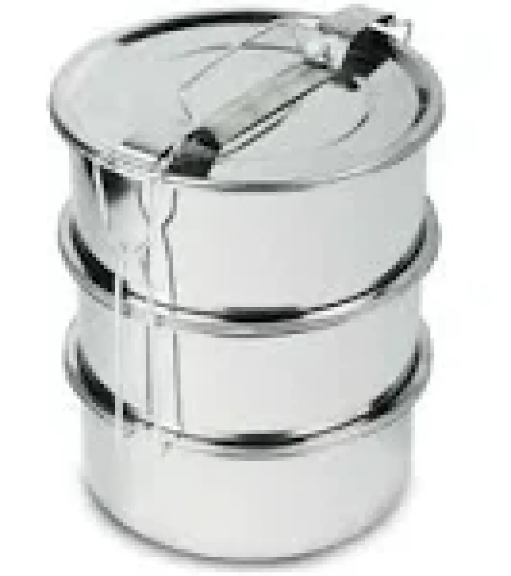 Sefer Tası 3'lü Paslanmaz Çelik 2-3 Kişilik 15X6 cm 2 No