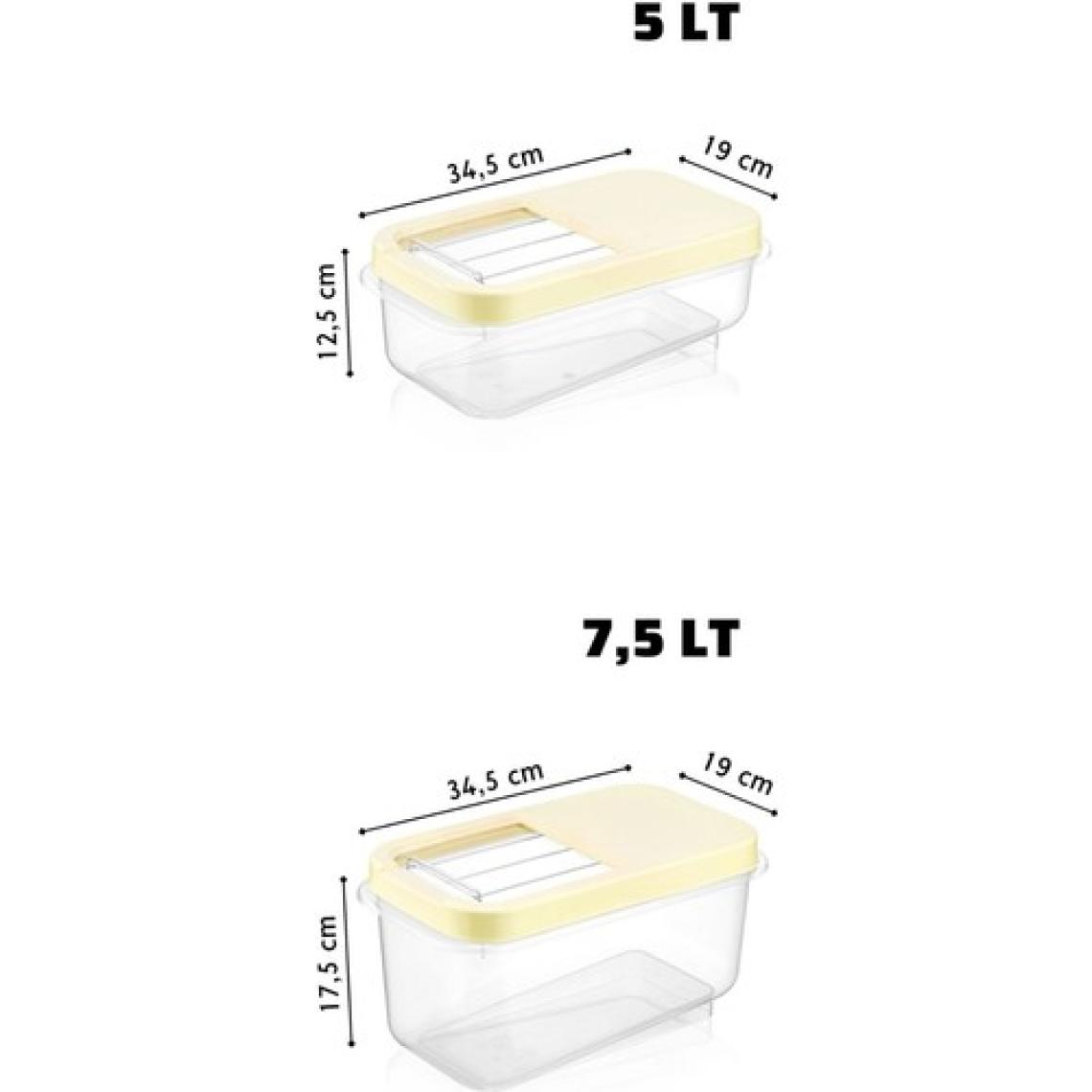 Nandy Home Kolay Kayar Kapaklı 2'li Set Multibox Tablet/deterjan Saklama Kutusu