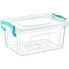 Çankaya Plastik Dikdörtgen Saklama Kabı - 1 lt