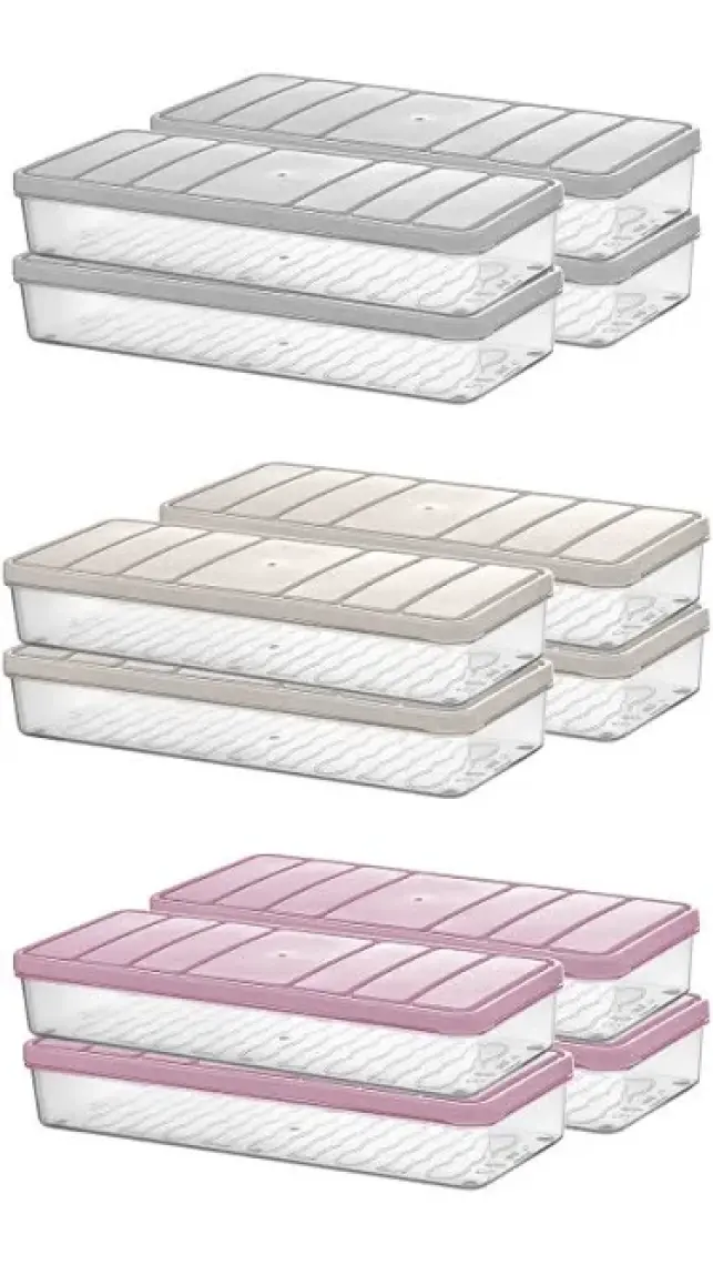 Selka Home Nora 4'lü Küçük Boy 1.2 Lt Saklama Kabı