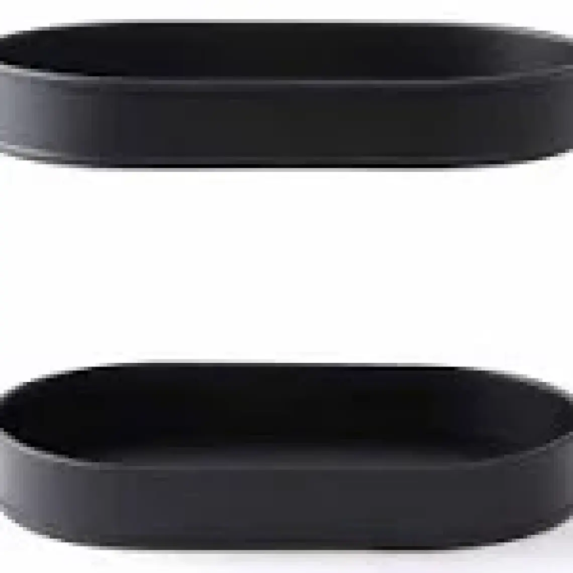 Evstyle Oval 2 Katlı Organizer 32,5 x 19 cm