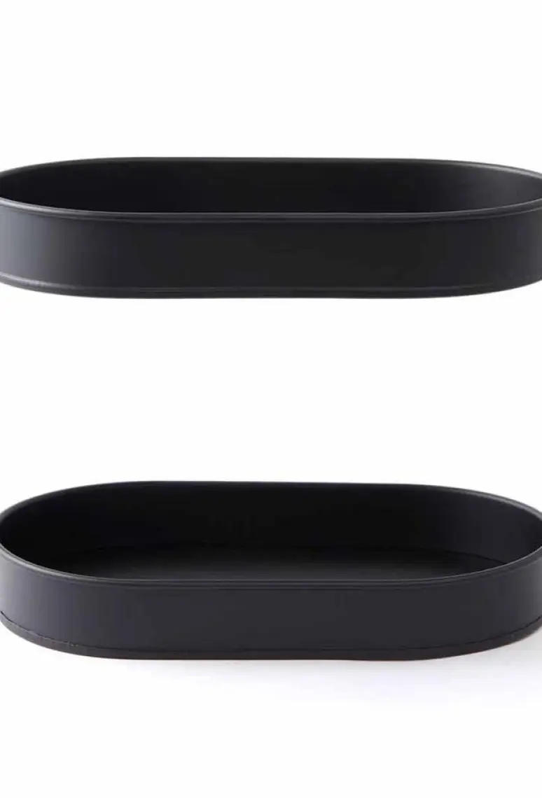 Evstyle Oval 2 Katlı Organizer 32,5 x 19 cm