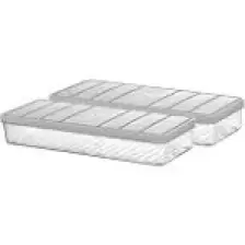 Selka Home Selka Home Nora 2'li Küçük Boy 1.2 Lt Saklama Kabı