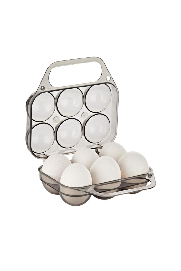Mapple Home 6 Bölmeli Konteyner Yumurta Taşınabilir Yumurta Taşıma Çantası Yumurta Kutusu Yumurta Depolama