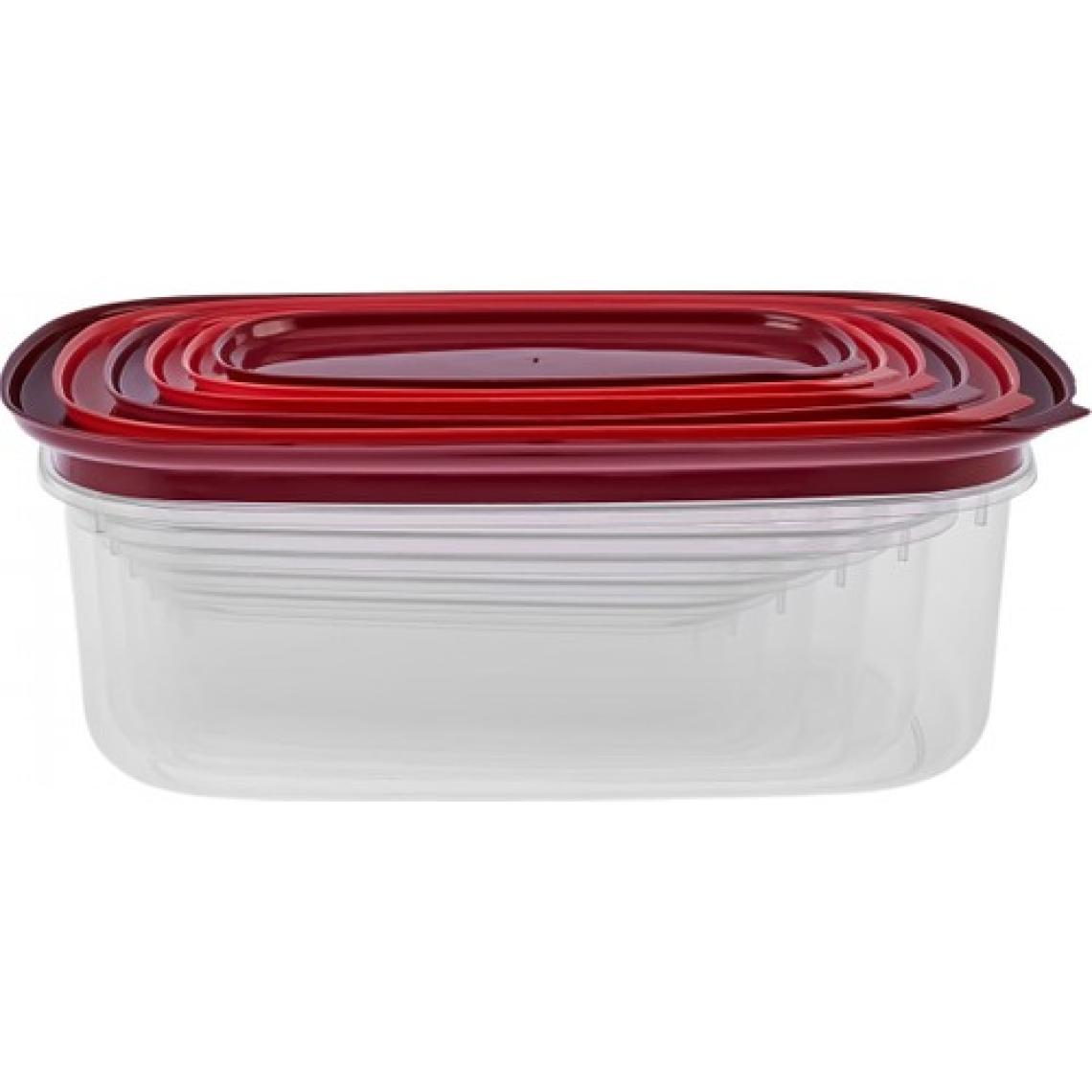 Karaca Vicks Red Velvet 6'lı Saklama Kabı Seti