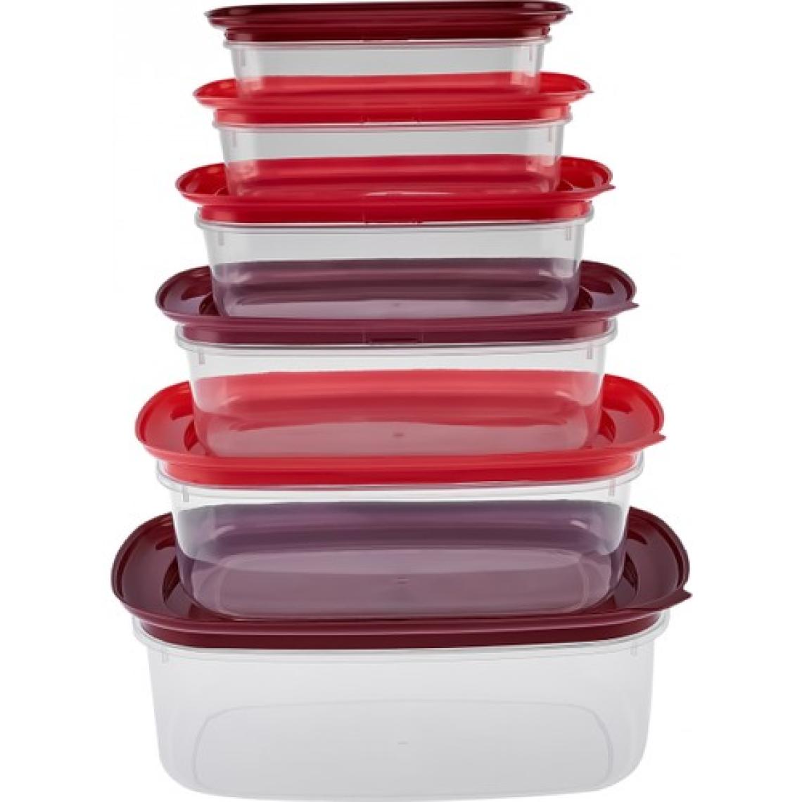 Karaca Vicks Red Velvet 6'lı Saklama Kabı Seti