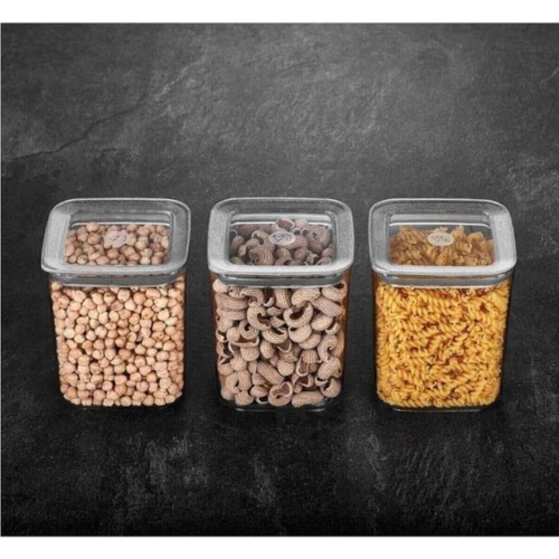 Vip Ahmet Sude Kare Saklama Kabı Seti 3 x 900 ml. VP-263