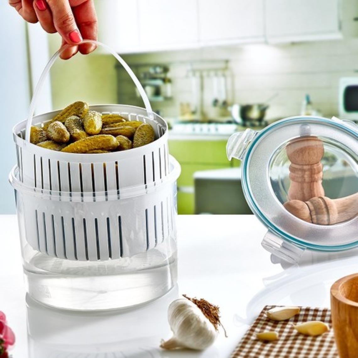 Plastart Fresh Kilitli Turşuluk Saklama Kabı 2.5 Lt