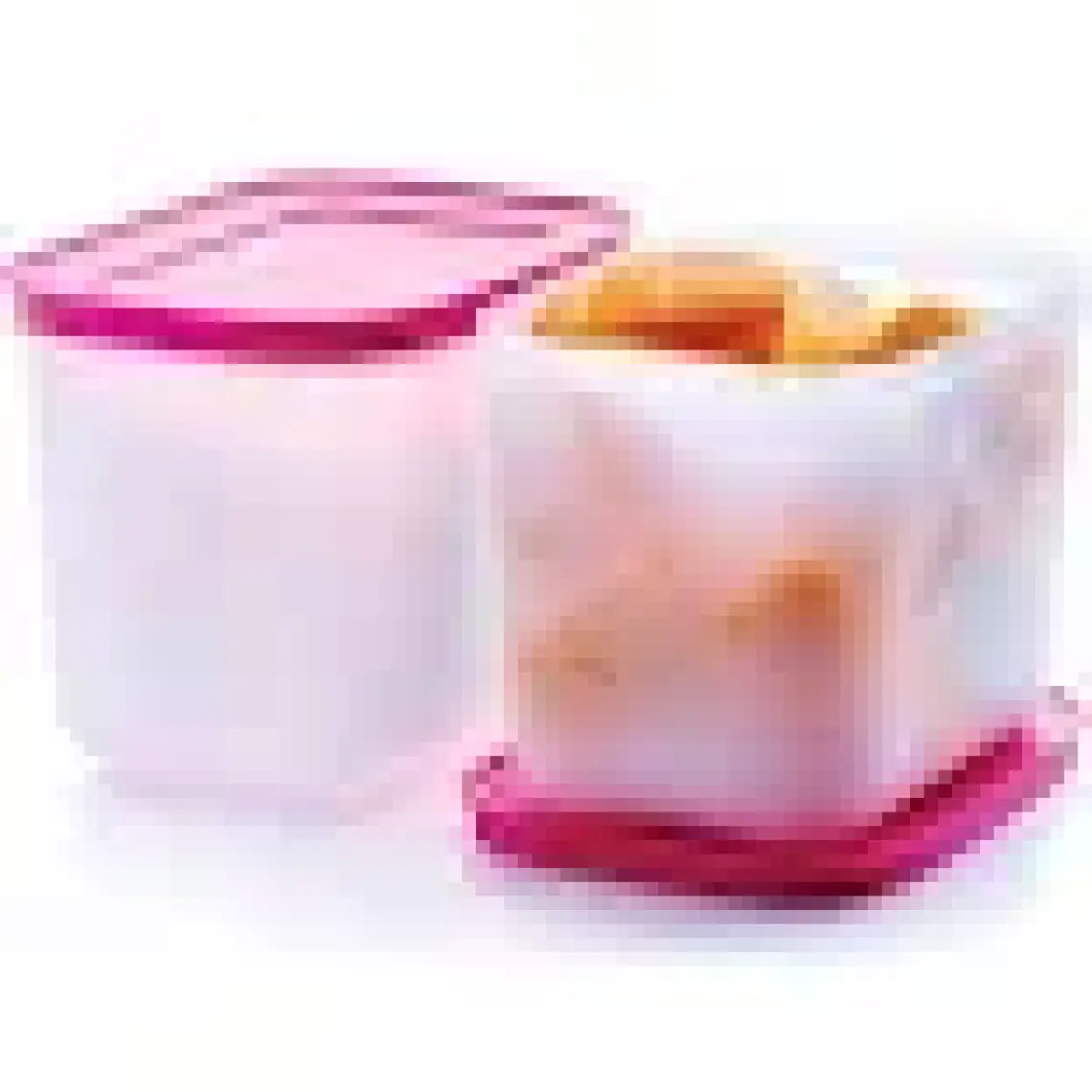 Tupperware Alaska Kap Yüksek Gövdeli 2'li Set 1.1L
