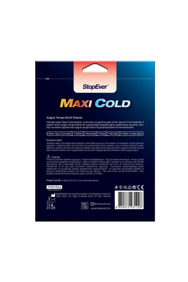 Maxi Cold Soğuk Terapi Plasteri - 6x2 Adet