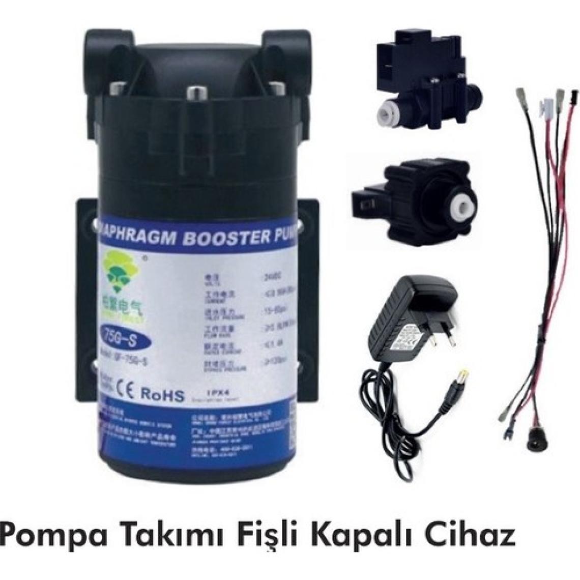 Evora Fişli Kapalı Cihaz Su Arıtma Cihazı Pompa Takımı