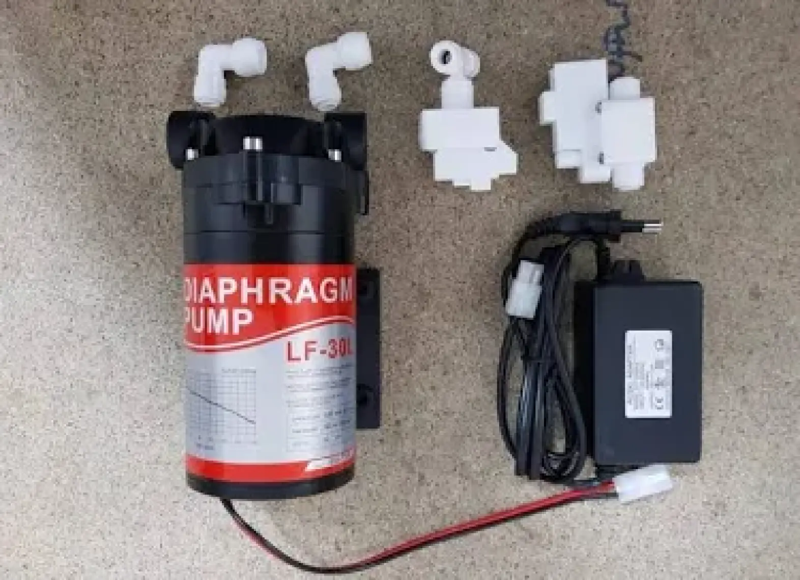 E-Water Su Arıtma Cihazı Pompası 75 - 100 Gpd Cihazlar Için