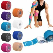 Siyah Renk Kinesi Band,sporcu Kas Ağrı Bandı,kinezyo Tape