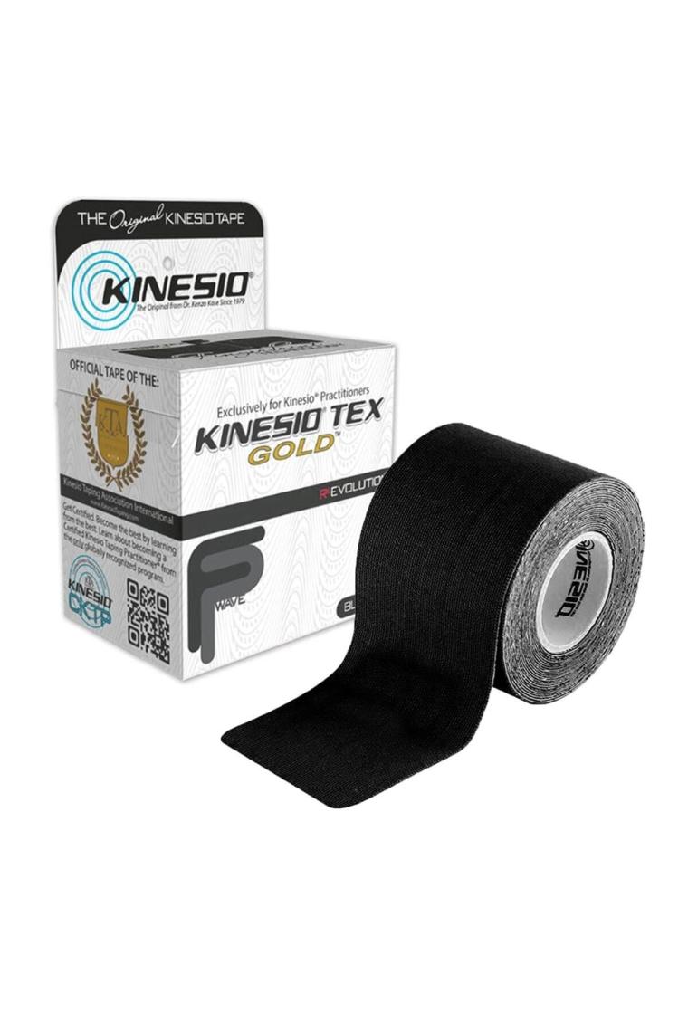 Kinesio Gold FP 5cmx5m Sporcu Ağrı Bandı Siyah