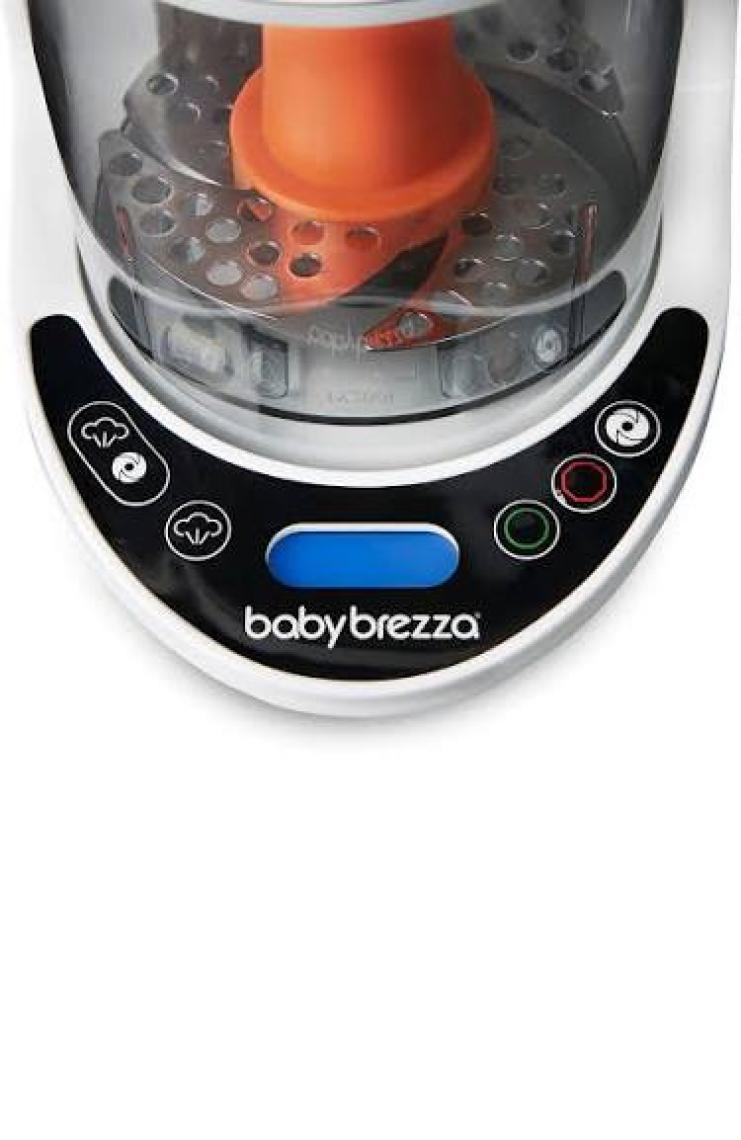 Baby Brezza Food Maker Deluxe Bebek Maması Hazırlama ve Buharlı Pişirme & Blent Akıllı Cihaz