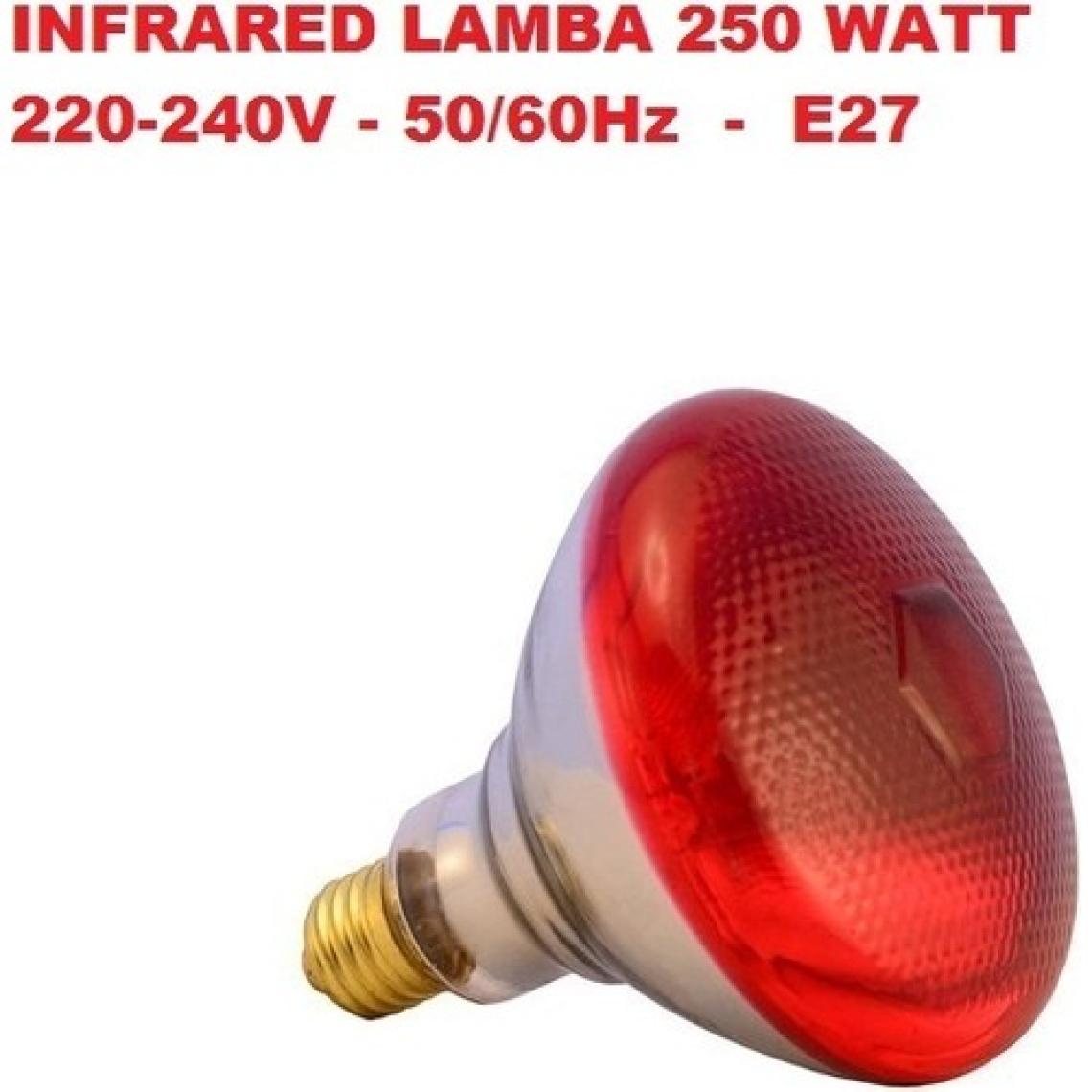 Infrared Isıtıcı Lamba 250 Watt