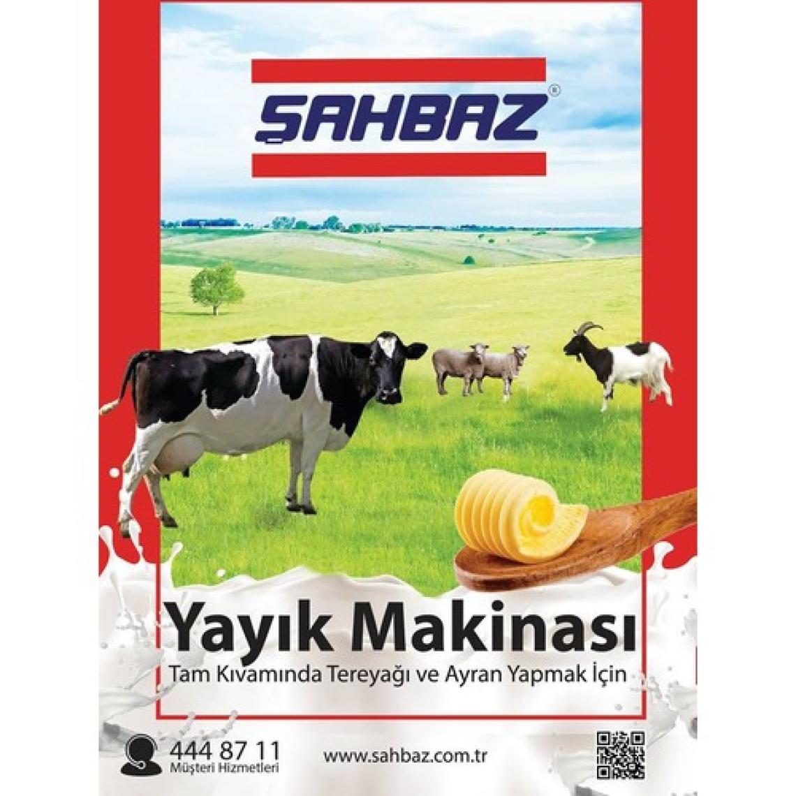 Şahbaz 40 Lt Yayık Makinası