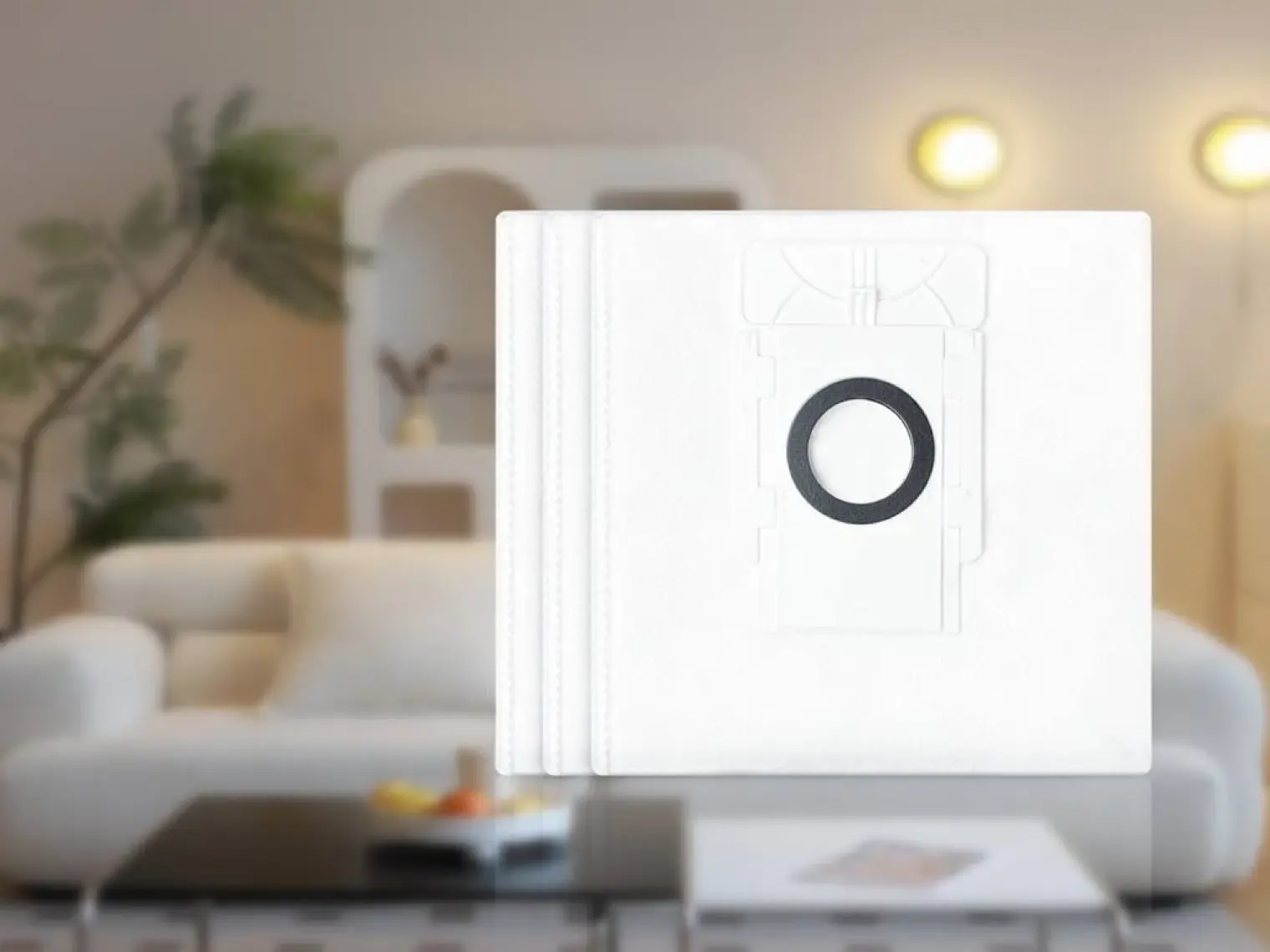 Ezviz RE4 Plus Robot Süpürgeler için 3'lü Toz Torbası (Ezviz Türkiye Garantili)