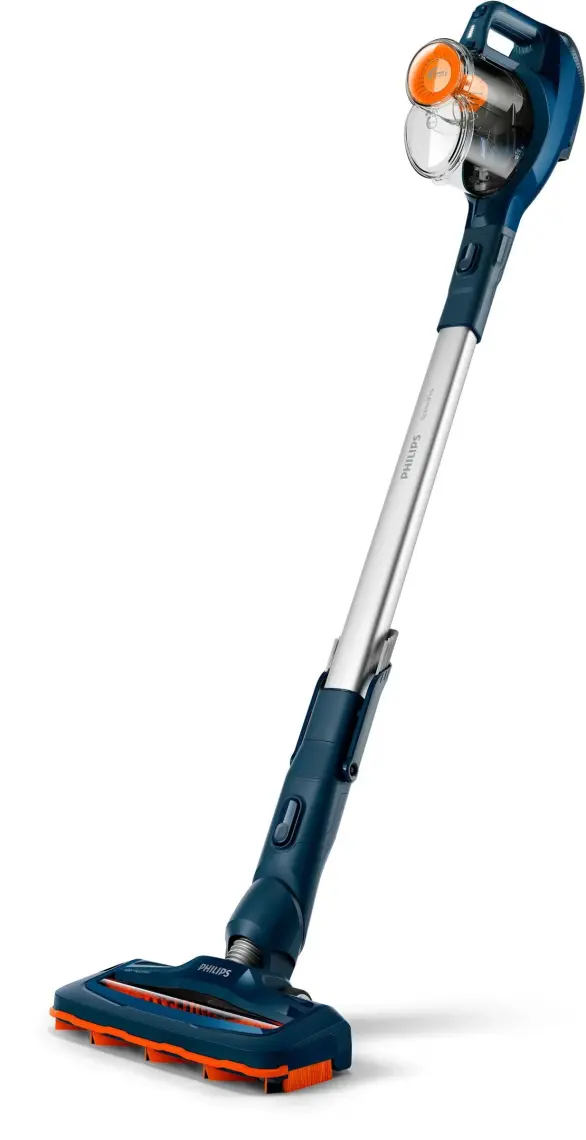 Philips SpeedPro FC6724/01 Şarjlı Dikey Süpürge 21.6V, 180° Emiş Başlığı ve 2'si 1 Arada El/Dikey Kullanım Özelliği