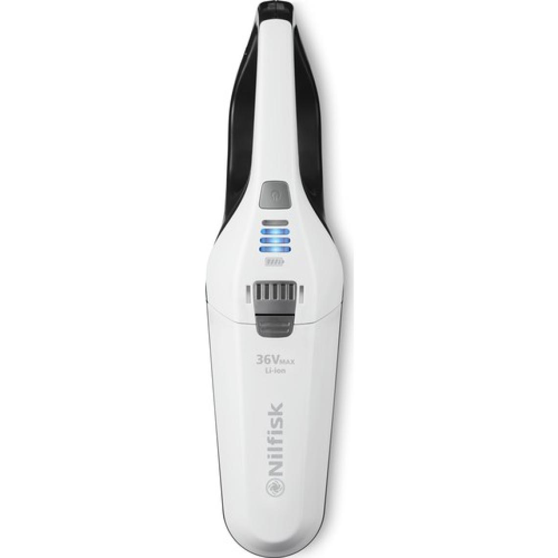 Nilfisk Easy 36VMAX 36 V Beyaz 2in1 Dikey Şarjlı Süpürge