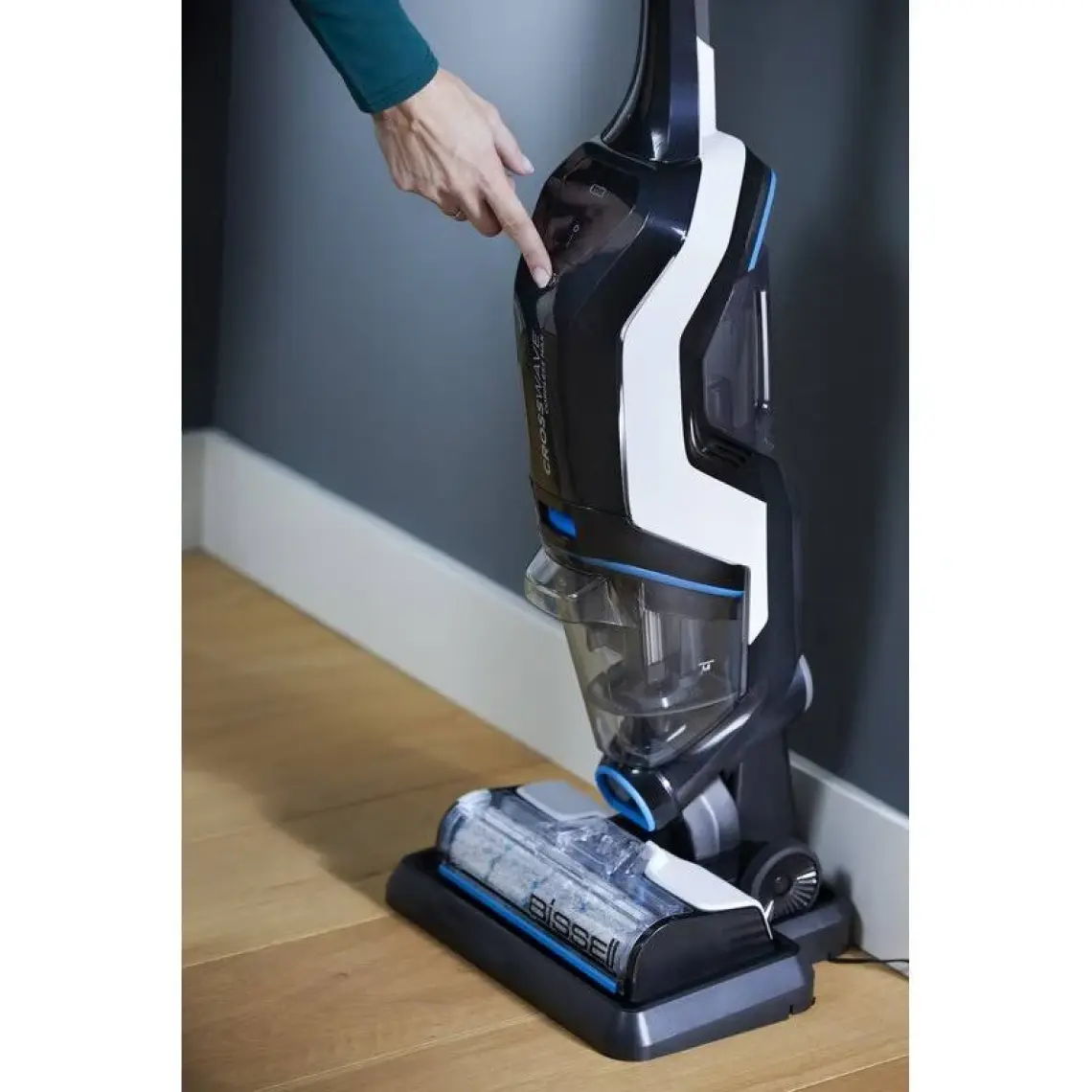 Bissell Crosswave Cordless Max 3'ü 1 Arada Yüksek Vakumlu Süpürme ve Silme Makinesi