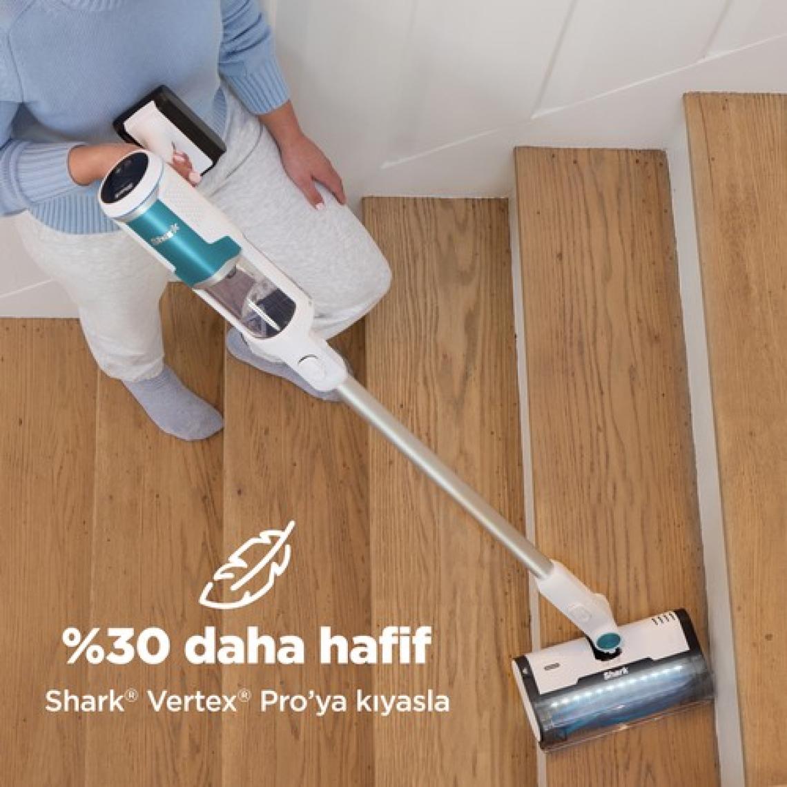Shark Clean & Empty Auto-Empty Sistemli Şarjlı Dikey Süpürge 1,3 L