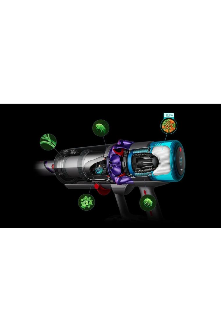 Dyson Gen5detect Mor/Gri Dikey Şarjlı Süpürge