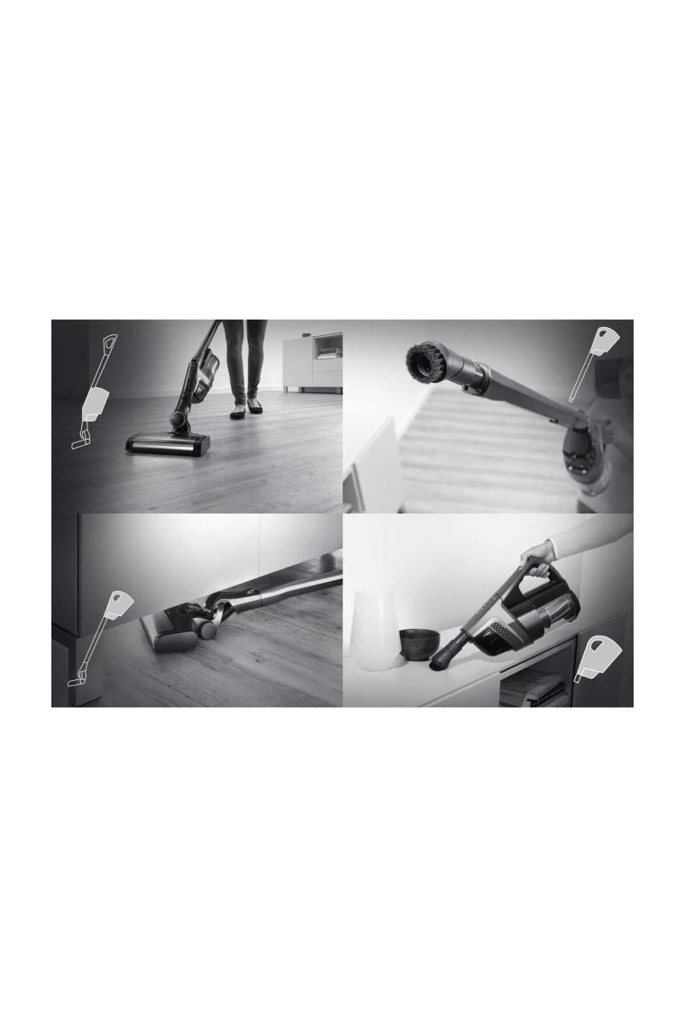 Miele Triflex HX1 SMUL0 3in1 Dikey Şarjlı Süpürge