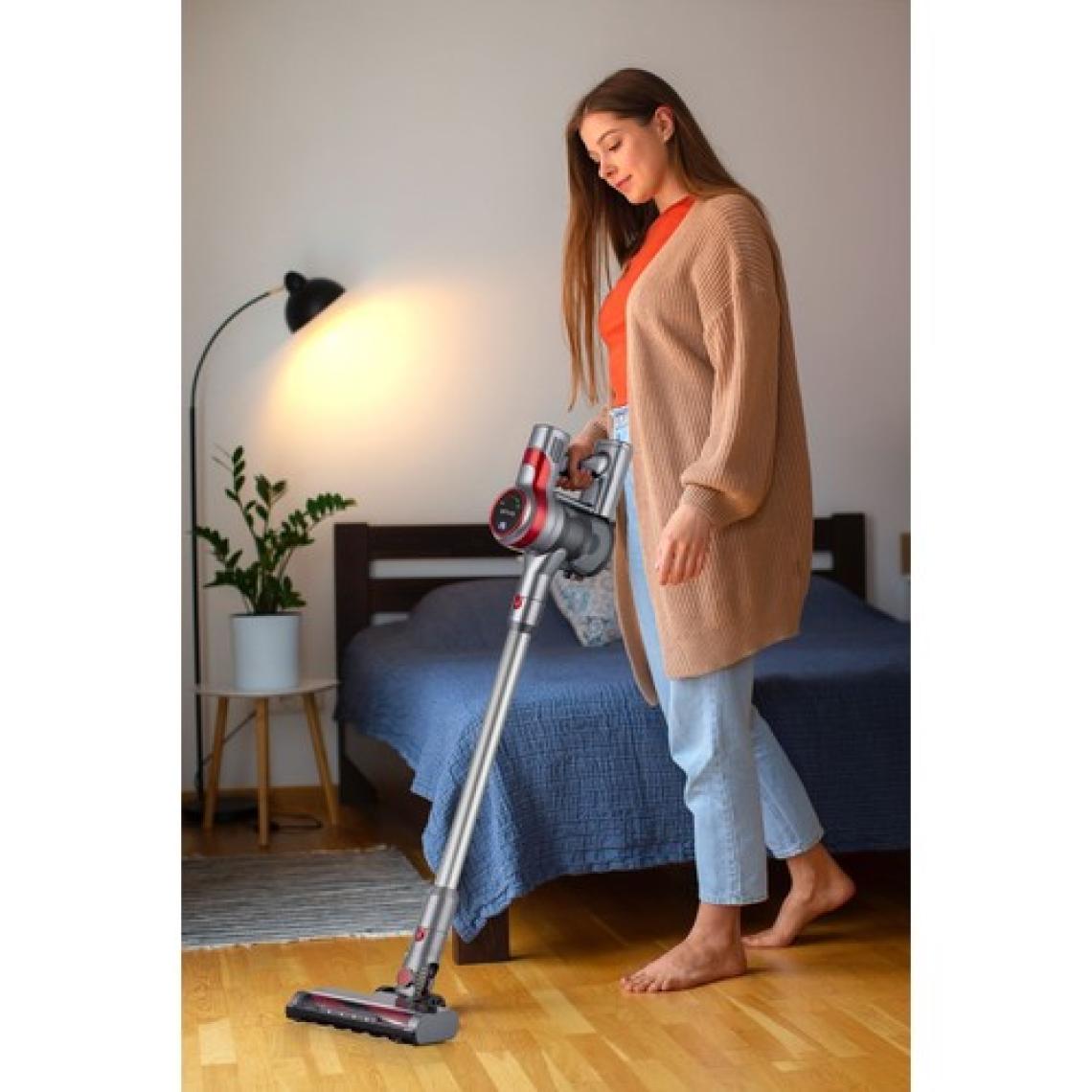Onvo OVDSS01 LED Aydınlatmalı Dikey Şarjlı Süpürge