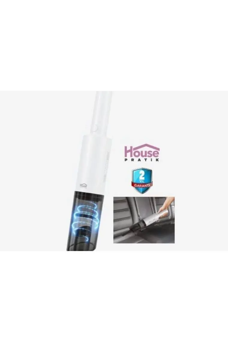 House Pratik HP25 Kablosuz Süpürge Beyaz